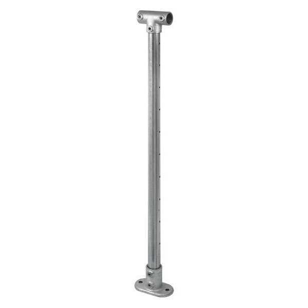Lavi Lido Cable Rail Center, Steel, 42" H, 1-43/64" L - 23-CAD114ID/42/F/C