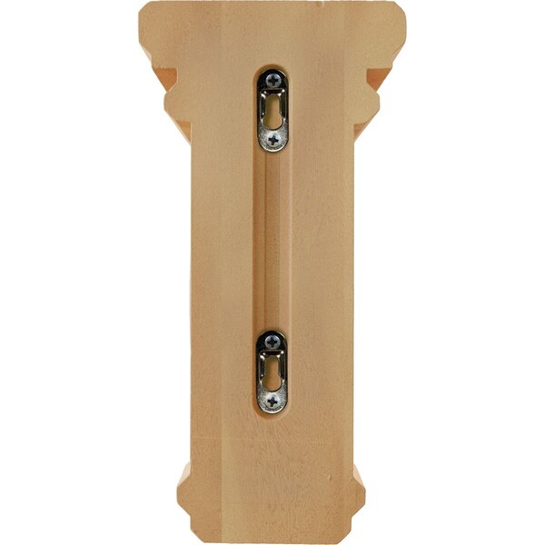 Ekena Millwork 5"W x 5 3/4"D x 10"H Medium Woodruff Wood Corbel, Red Oak - CORW05X05X10WFRO
