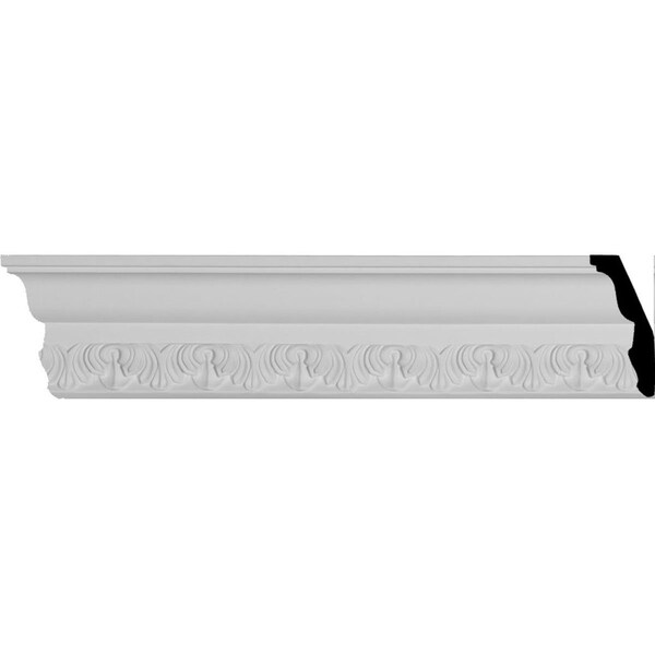 Ekena Millwork SAMPLE - 2 1/2"H x 2 1/8"P x 3"F x 12"L Loera Crown Moulding - SAMPLE-MLD03X02X03LO