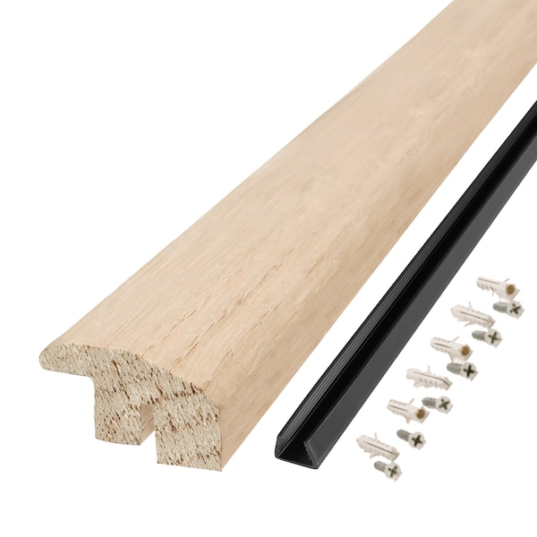 M-D Building Products Hardwood, Unfinished, 72 in L, 1.5 in W - 48931