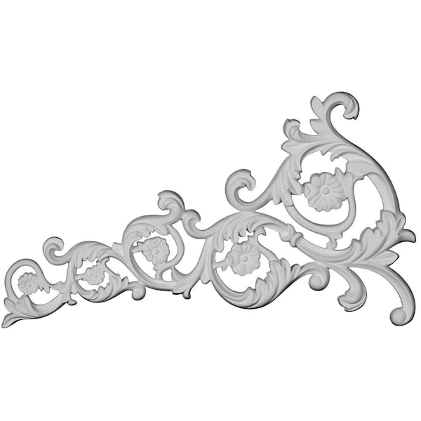 Ekena Millwork 19 1/8"W x 11"H x 5/8"P Avery Onlay, Left - ONL19X11X01AV-L