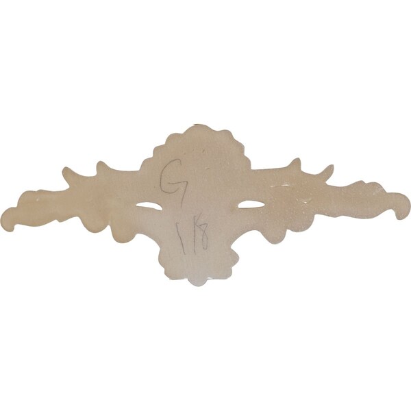 Ekena Millwork 7 3/4"W x 3 1/8"H x 3/4"P Ashford Onlay - ONL07X03X01AS