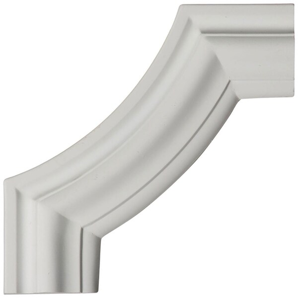 Ekena Millwork Panel Molding Corner, Polyurethane, 8 in H, 8 in W - PML08X08PO