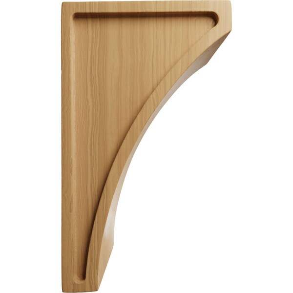 Ekena Millwork 3"W x 3 1/2"D x 6"H Small Lawson Wood Corbel, Cherry - CORW03X03X06LWCH
