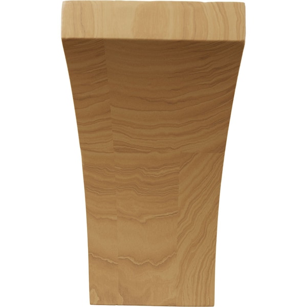 Ekena Millwork 3"W x 3 1/2"D x 6"H Small Lawson Wood Corbel, Cherry - CORW03X03X06LWCH