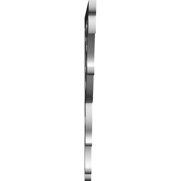 Ekena Millwork Athens Architectural Grade PVC Bracket, 5/8"W X 16"D X 16"H - BKTP01X16X16AT
