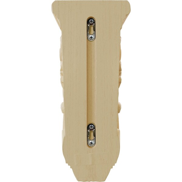 Ekena Millwork 6 1/4"W x 7 5/8"D x 14 1/8"H Large Floral Corbel, Maple - COR06X07X14FLMA
