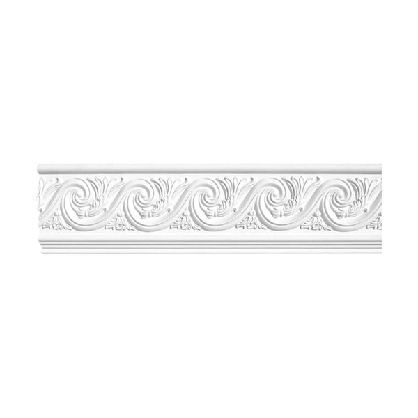 Ekena Millwork SAMPLE - 7"H x 1"P x 12"L Wellington Chair Rail Moulding - SAMPLE-MLD07X01WE
