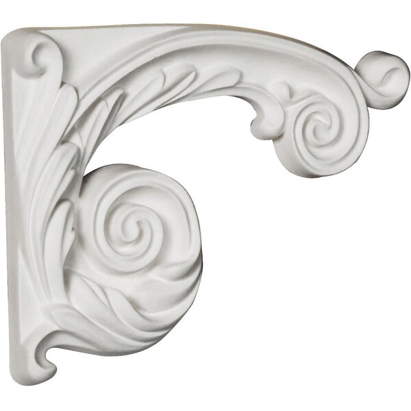 Ekena Millwork 4 1/2"W x 4 1/2"H x 5/8"P Edwards Onlay, Right - ONL05X05X01ED-R