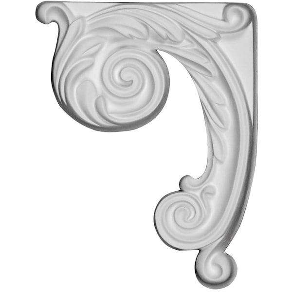 Ekena Millwork 4 1/2"W x 4 1/2"H x 5/8"P Edwards Onlay, Right - ONL05X05X01ED-R