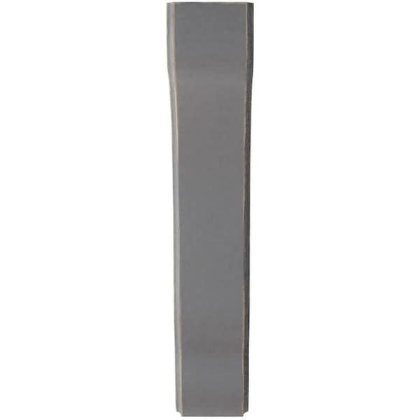 Ekena Millwork 1 3/4"W x 7 1/4"D x 9 1/2"H Plymouth Wood Vintage Decor Bracket, Pebble Grey - BKTWD02X07X10PLPG