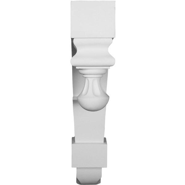 Ekena Millwork 5 3/4"W x 20 1/8"D x 30"H Aberdeen Corbel - COR06X20X30AB