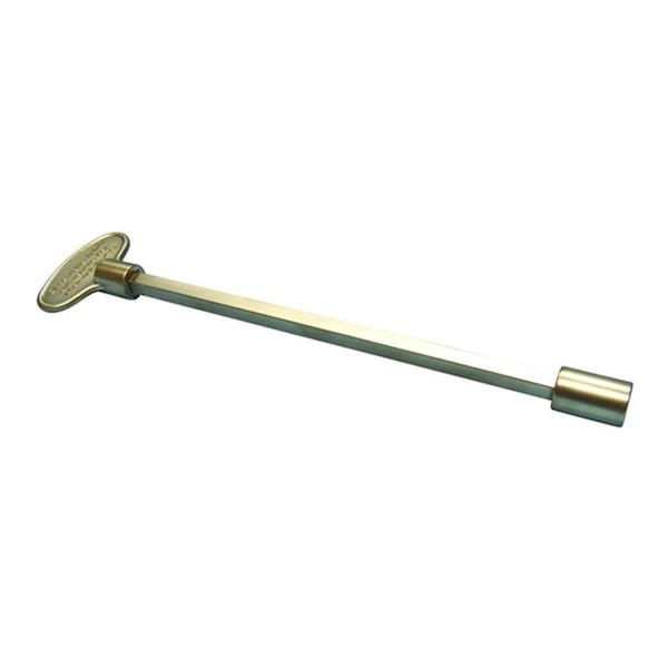 Canterbury  Enterprises Canterbury Enterprises  Expandalbe Gas Valve Key, Satin Chrome - EXP.KY.SCH