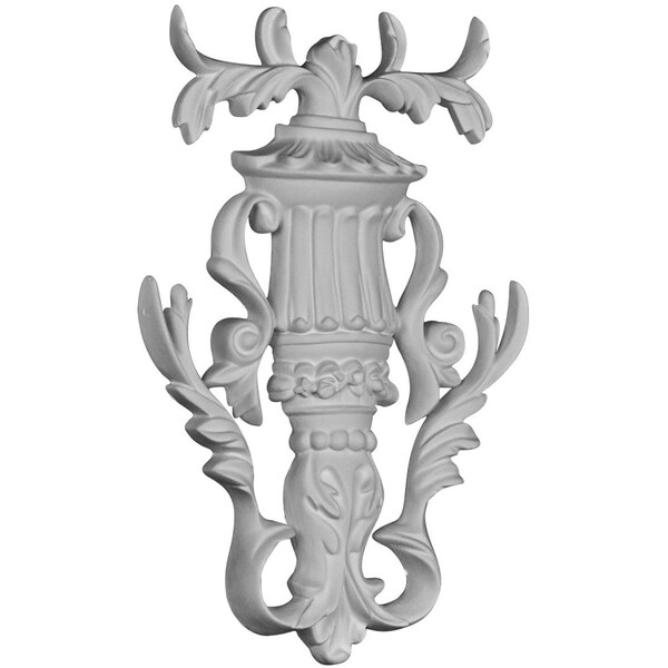 Ekena Millwork 6 3/4"W x 8 3/4"H x 1 1/4"P Urn Onlay - ONL07X09X01UR
