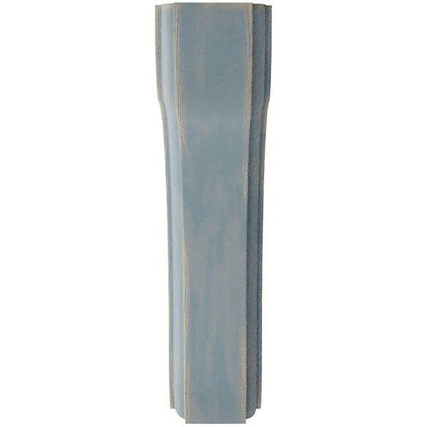 Ekena Millwork 1 3/4"W x 7 1/2"D x 7 1/2"H Eaton Wood Vintage Decor Bracket, Driftwood Blue - BKTWD02X08X08EABU