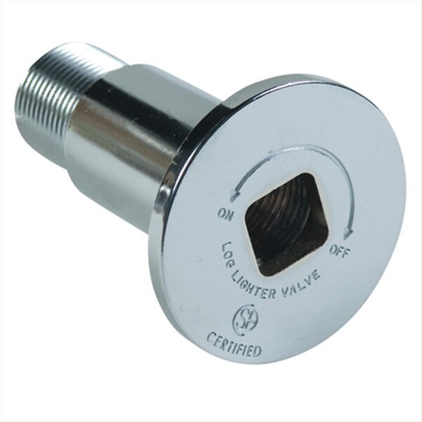 Canterbury Enterprises Blue Flame Universal Gas Valve Flange - Polished Chrome - CA81185