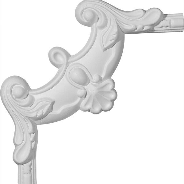 Ekena Millwork 8 1/4"W x 8 1/4"H Odessa Bead & Barrel Panel Moulding Corner (matches moulding PML00X00OD) - PML08X08OD