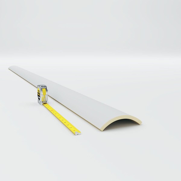 Ekena Millwork 3 7/8"H x 3 7/8"P x 5 1/2"F x 94 1/2"L Cove Crown Moulding - MLD04X04X05CO
