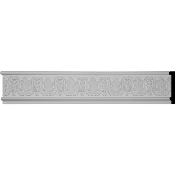 Ekena Millwork SAMPLE - 7"H x 1"P x 12"L Ashford Chair Rail Moulding - SAMPLE-MLD07X01AS