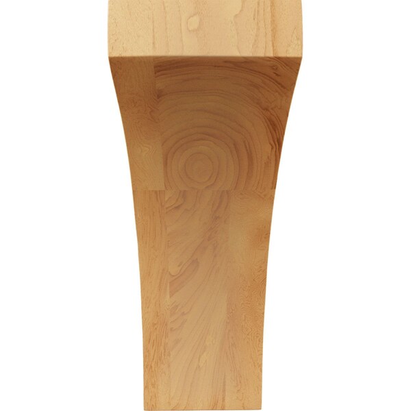 Ekena Millwork 3"W x 5 1/2"D x 8"H Medium Lawson Wood Corbel, Red Oak - CORW03X05X08LWRO