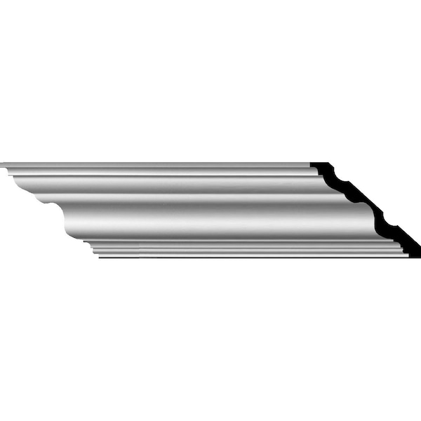 Ekena Millwork SAMPLE - 5 5/8"H x 6 3/8"P x 8 1/2"F x 12"L Versailles Smooth Crown Moulding - SAMPLE-MLD05X06X08VE
