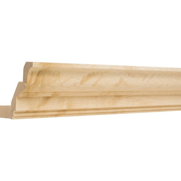 Hardware Resources Hard Maple, 96" L, 4-1/8" H, Unfinished - SC19-EHMP