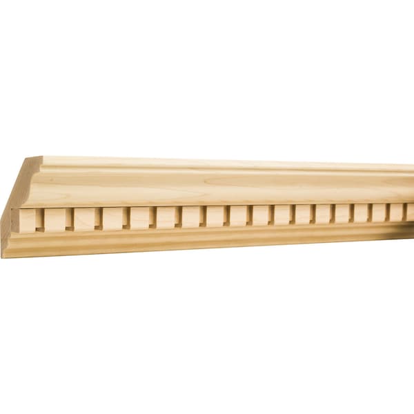Hardware Resources Oak, 96" L, 3-3/4" H, Unfinished - DC1OK