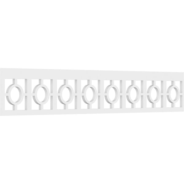 Ekena Millwork Koroluck Architectural Grade PVC Running Trim, 8"H x 5/8"P x 48"L - RUNP08X0625X48KOR