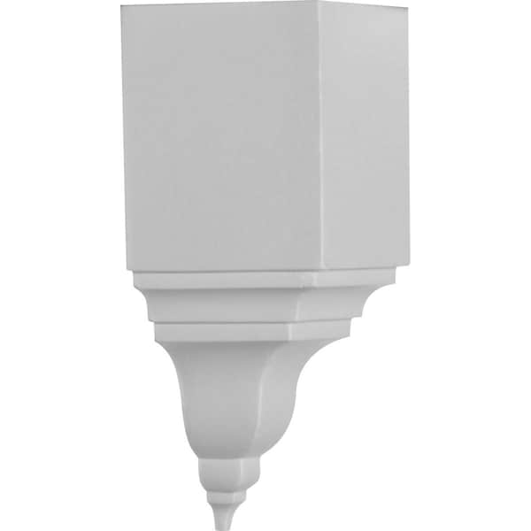 Ekena Millwork 3 1/8"P x 3 1/8"W x 7 3/4"H, Inside Corner for Moulding Profiles Less than 3 1/8"P and 3 7/8"H - MIC03X03BI