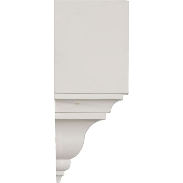 Ekena Millwork 3 1/8"P x 3 1/8"W x 7 3/4"H, Inside Corner for Moulding Profiles Less than 3 1/8"P and 3 7/8"H - MIC03X03BI