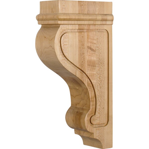 Hardware Resources 3" Wx5-3/4"Dx12"H Alder Arts & Crafts Corbel - COR26-1ALD