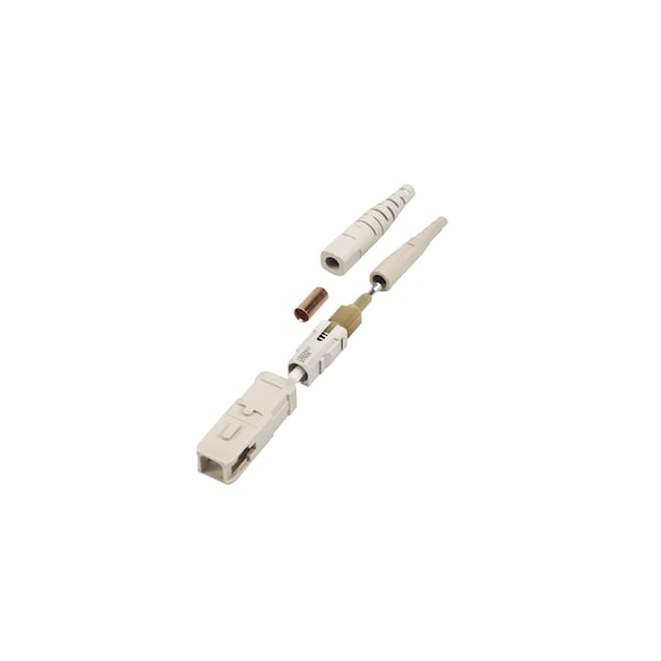 Conector UNICAM de Cerámica PRETIUM SC 62.5/125, Férula de Cerámica, Empaque Individual - 95-000-41