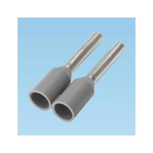 Panduit Terminal, Aislado, calibre 18 AWG, paquete de 3000 - FSD76-8-3K8