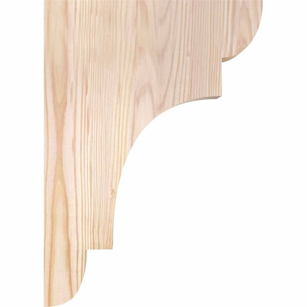 Ekena Millwork New Brighton Smooth Corbel, Douglas Fir, 3 1/2"W x 10"D x 14"H - COR04X10X14NEB00SDF
