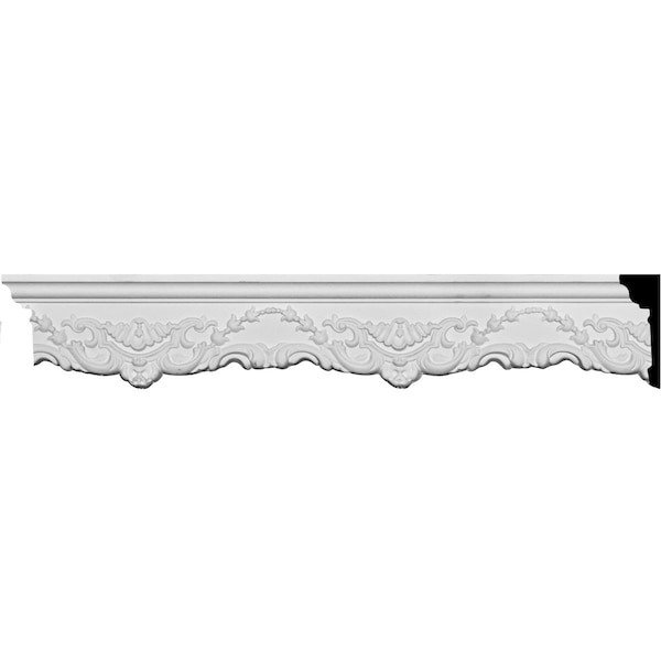 Ekena Millwork 4 1/4"H x 1 1/4"P x 94 1/2"L Emery Chair Rail - CHA04X01EM