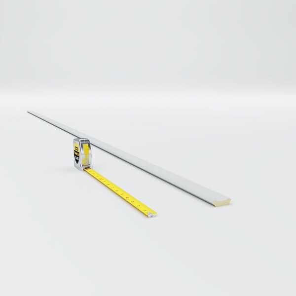 Ekena Millwork 1 1/8"H x 1 1/8"P x 1 1/2"F x 94 1/2"L Traditional Crown Moulding - MLD01X01X01TR