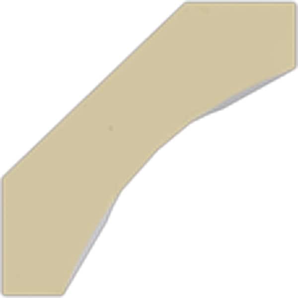 Ekena Millwork 1 1/8"H x 1 1/8"P x 1 1/2"F x 94 1/2"L Traditional Crown Moulding - MLD01X01X01TR