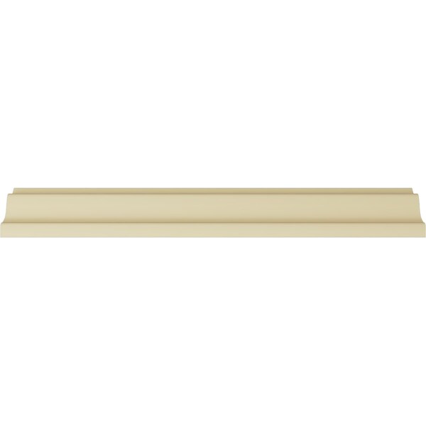 Ekena Millwork 4 1/4"H x 3 7/8"P x 5 3/4"F x 94 1/2"L Bulwark Dentil Crown Moulding - MLD04X04X06BU
