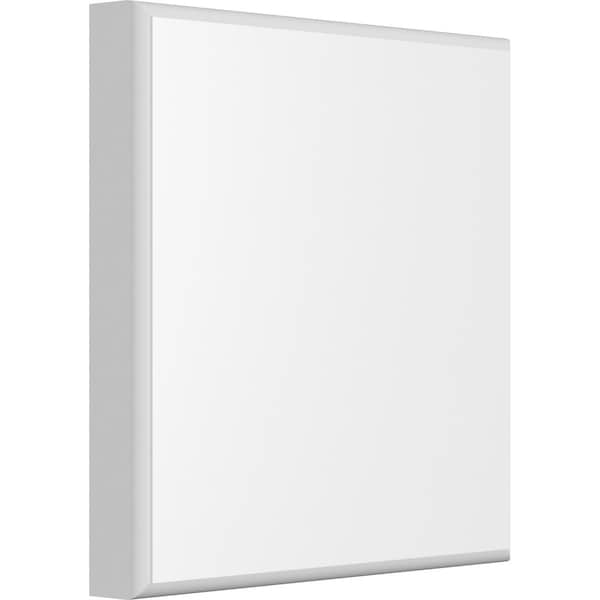 Ekena Millwork Standard Sedgwick Rosette With Rounded Edge, 8"W x 8"H x 1"P - ROSP080X080X100SDG05