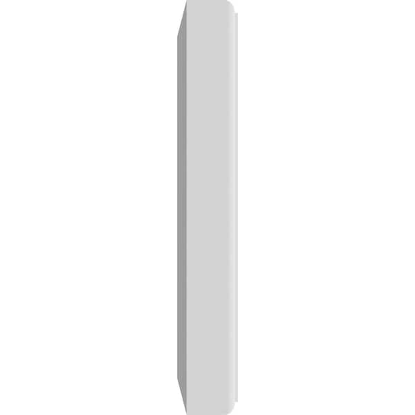 Ekena Millwork Standard Sedgwick Rosette With Rounded Edge, 8"W x 8"H x 1"P - ROSP080X080X100SDG05