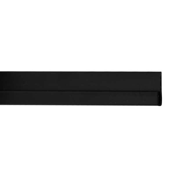 Acrovyn Edge Cover, PETG, Black, 10 ft L - WC40WT108N