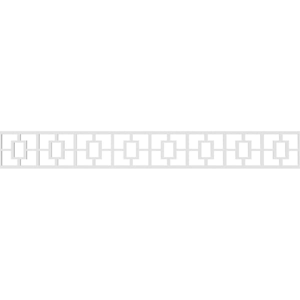 Ekena Millwork Cambridge Architectural Grade PVC Running Trim, 6"H x 5/8"P x 48"L - RUNP06X0625X48CMB