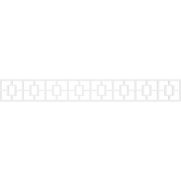 Ekena Millwork Cambridge Architectural Grade PVC Running Trim, 6"H x 5/8"P x 48"L - RUNP06X0625X48CMB