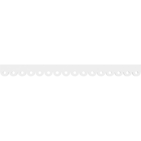 Ekena Millwork Hudson Architectural Grade PVC Running Trim, 4"H x 5/8"P x 48"L - RUNP04X0625X48HUD