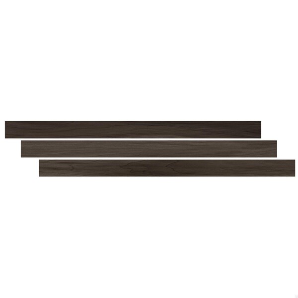 Msi LVT Trim, LVT, Brown, 94 in L, 1.77 in W, Low Gloss - ZOR-LVT-TR-0701