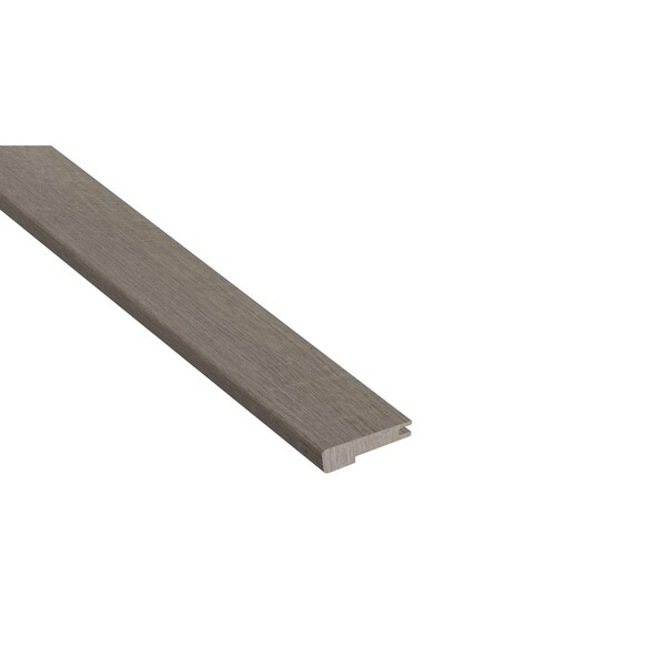 Msi LVT Trim, LVT, Gray-Dark, 94 in L, 2.75 in W, Low Gloss - ZOR-LVT-TR-0615