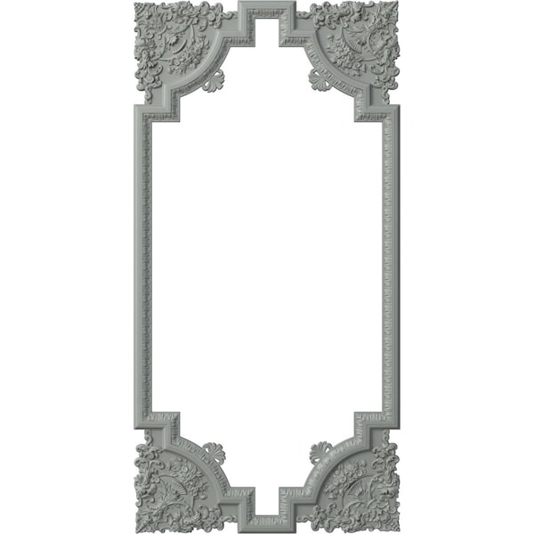 Ekena Millwork 31-in. W x 62-in. H Emery Panel Moulding Kit Single Panel - PMLKEM31X62A