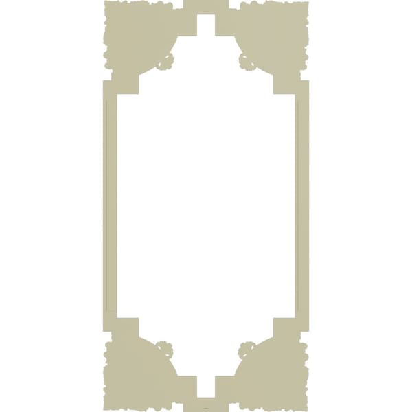 Ekena Millwork 31-in. W x 62-in. H Emery Panel Moulding Kit Single Panel - PMLKEM31X62A