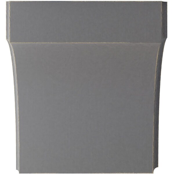 Ekena Millwork 5 1/4"W x 4"D x 6"H Clarksville Wood Vintage Decor Bracket, Pebble Grey - BKTWD05X04X06CVPG