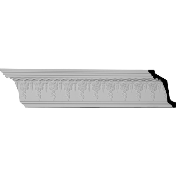 Ekena Millwork SAMPLE - 5"H x 3 7/8"P x 6 1/2"F x 12"L, (2 3/8" Repeat), Scott Crown Moulding - SAMPLE-MLD05X03X06SC